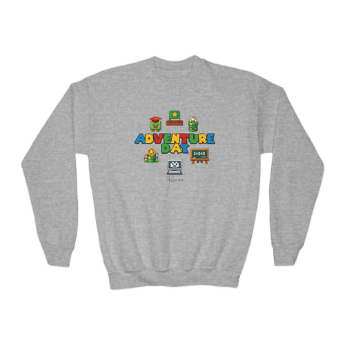 Adventure Day Game Youth Sweatshirt