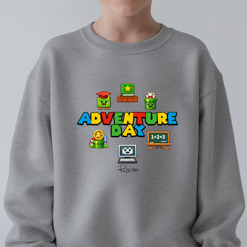 Adventure Day Game Youth Sweatshirt